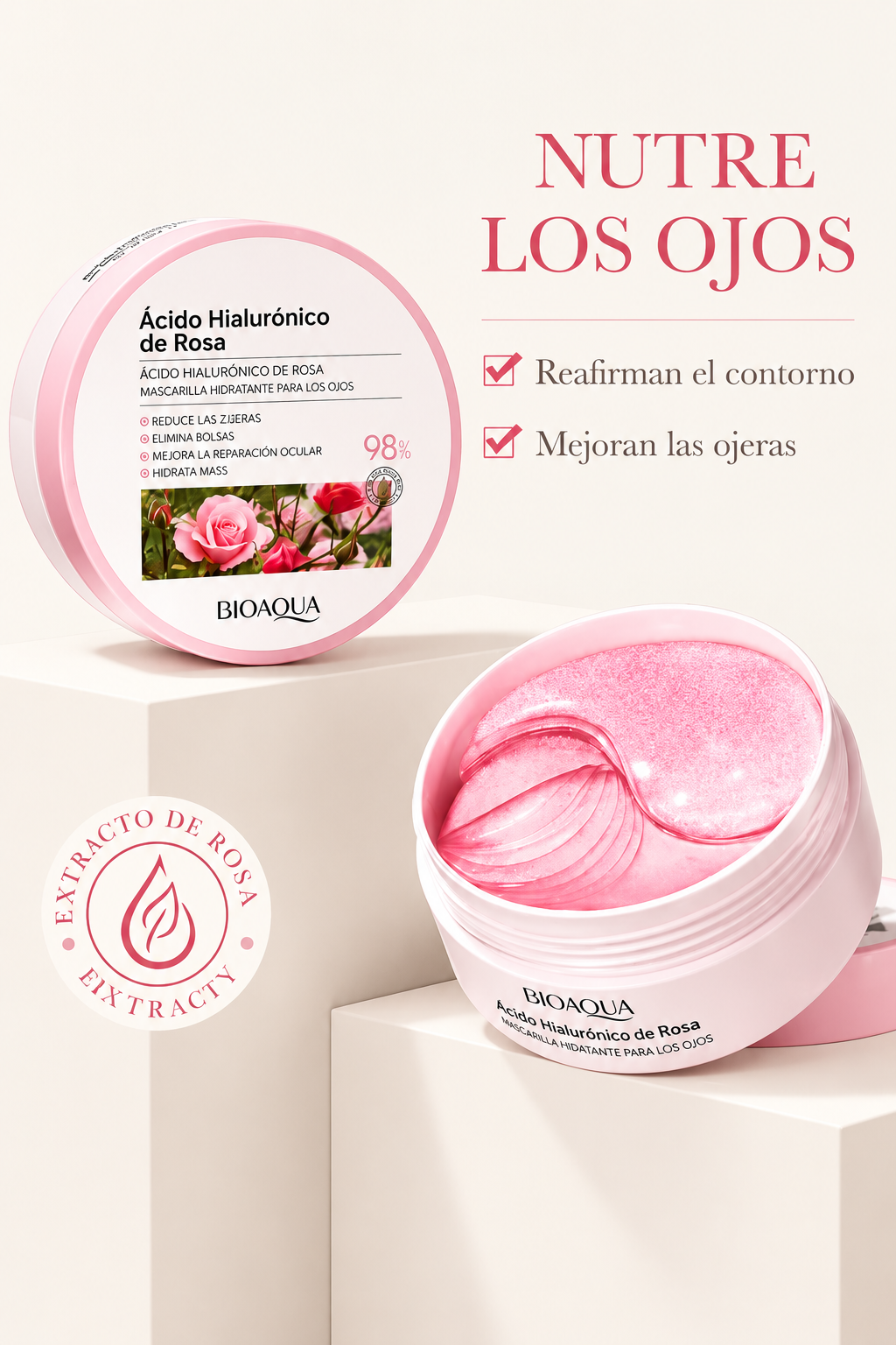 Parches de Hidrogel para Ojos · BIOAQUA