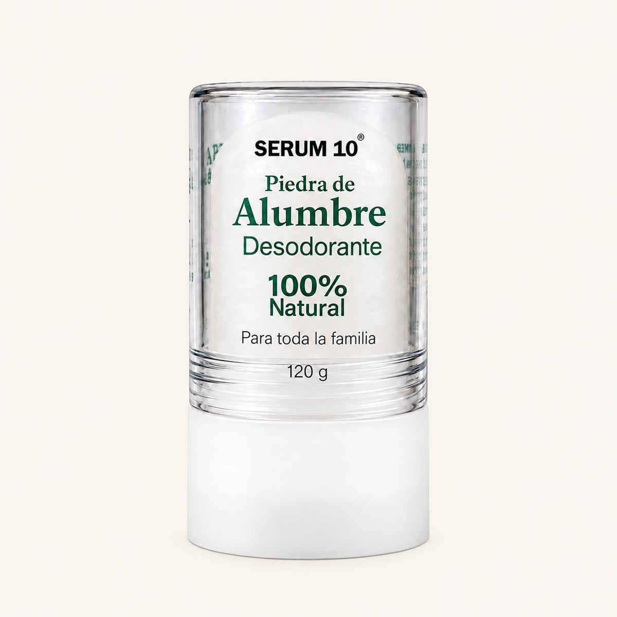 Piedra de Alumbre Natural · Desodorante Mineral