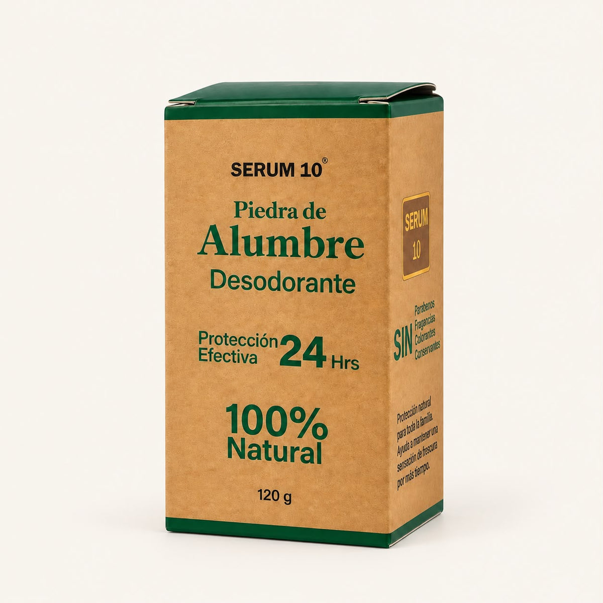 Piedra de Alumbre Natural · Desodorante Mineral
