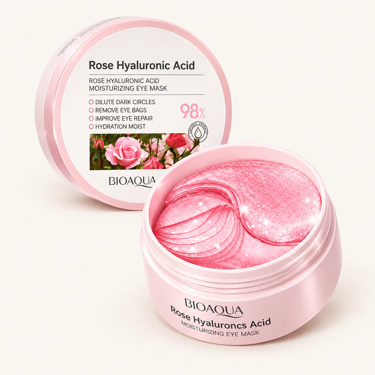 Parches de Hidrogel para Ojos · BIOAQUA