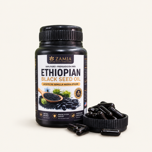 Aceite de Semilla Negra Etíope · Zamia