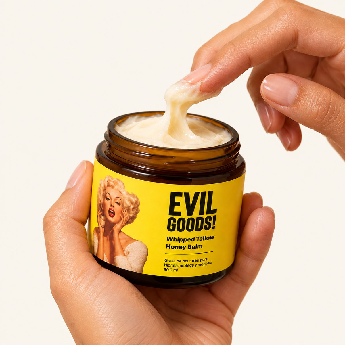 Crema de Sebo de Res + Miel de Manuka · Evil Goods